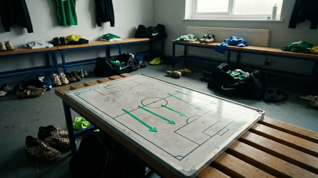 Football pitch zones highlighting progressive passing lanes into dangerous attacking areas