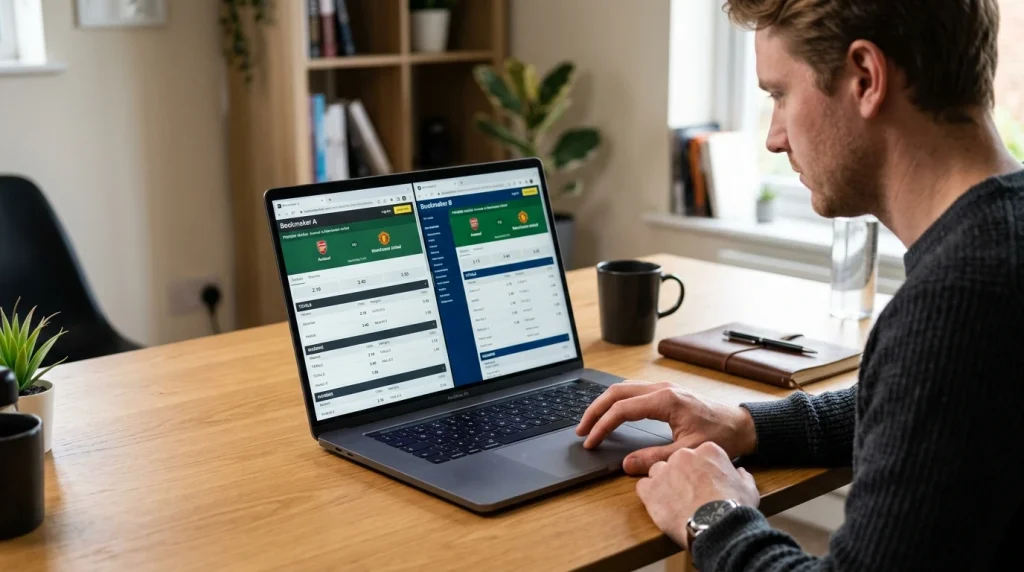 Bookmaker margin analysis on totals market with over and under implied probabilities